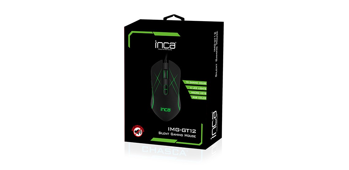 Inca IMG-GT12 USB Siyah Oyuncu Mouse